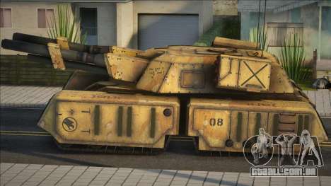 X-66 Mammoth Tank (with Default camouflage) from para GTA San Andreas