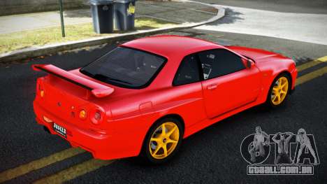 Nissan Skyline R34 PSC para GTA 4