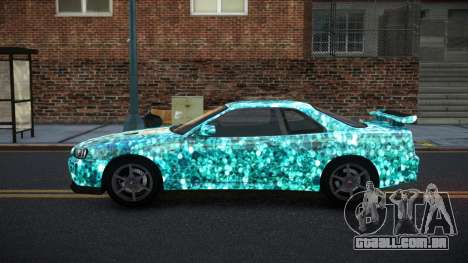 Nissan Skyline R34 PNZ S11 para GTA 4