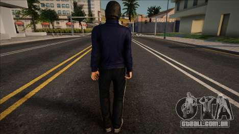 Ladrão em uma balaclava para GTA San Andreas