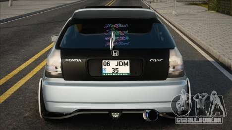 Honda Civic Starbucks para GTA San Andreas