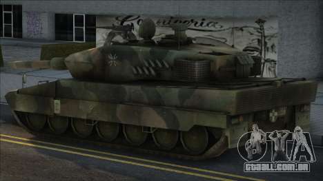 Leopard 2A6 from Battlefield 2: Euro Force para GTA San Andreas