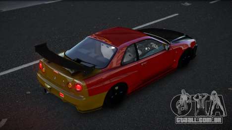 Nissan Skyline R34 GSR para GTA 4