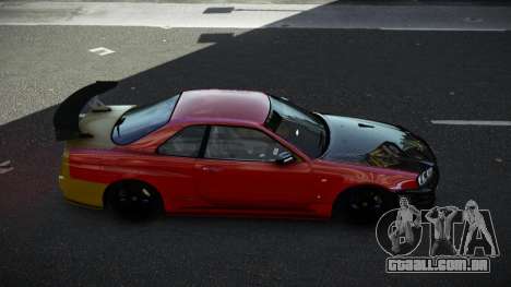 Nissan Skyline R34 GSR para GTA 4