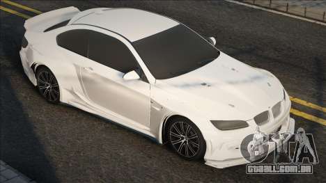 BMW M3 E92 [White] para GTA San Andreas