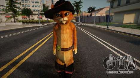 Puss In Boots o el gato con botas version 2 DE S para GTA San Andreas