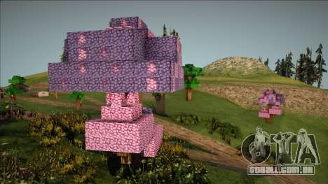 Minecraft Trees Mod para GTA San Andreas