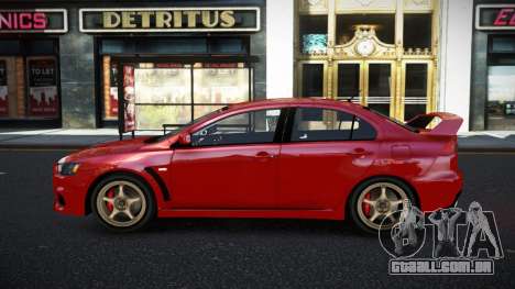 Mitsubishi Lancer Evolution X NKG para GTA 4