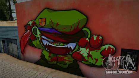 Mural Fliqpy Bloody para GTA San Andreas