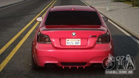 BMW M5 E60 Red para GTA San Andreas