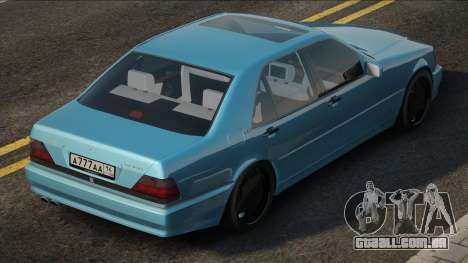 Mercedes-Benz W140 S600 JS para GTA San Andreas