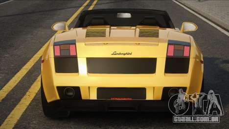 Lamborghini Gallardo Cab para GTA San Andreas