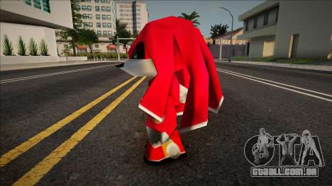 Sonic R Skin - Metal Knuckles para GTA San Andreas