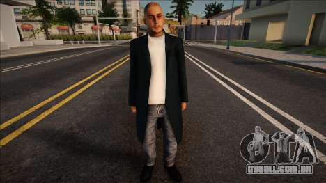 Um homem de capa de chuva para GTA San Andreas