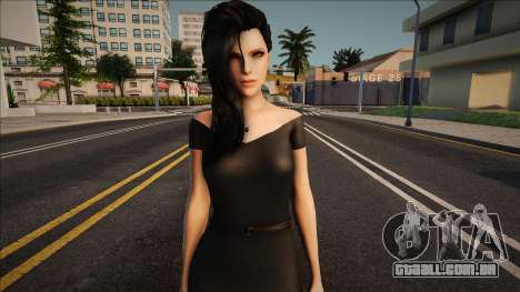 Lady Black Dress para GTA San Andreas