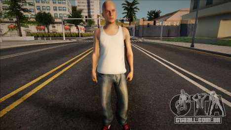 Um novo homem de camiseta para GTA San Andreas