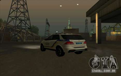 Mercedes-Benz GLE 63s NP Ucrânia para GTA San Andreas