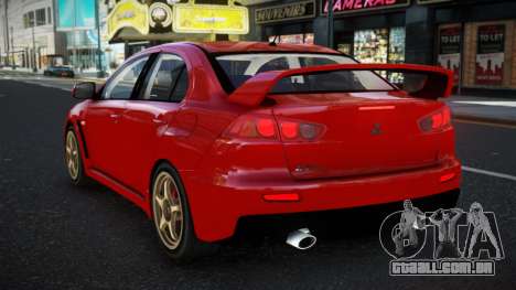 Mitsubishi Lancer Evolution X NKG para GTA 4