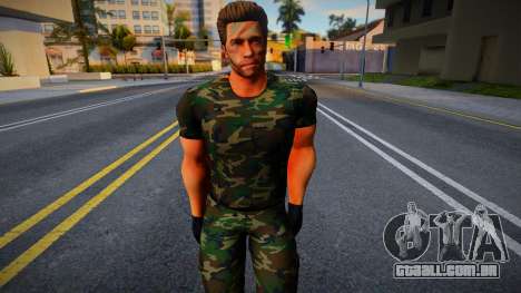 Commando 1985: Badass John para GTA San Andreas