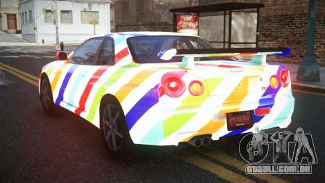 Nissan Skyline R34 PNZ S1 para GTA 4