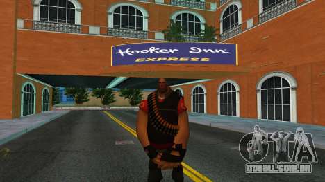 Heavy (Team Fortress 2) Skin para GTA Vice City