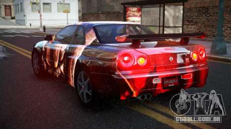 Nissan Skyline R34 PNZ S5 para GTA 4