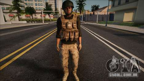 Jandarma Ozel Harekat Personeli Skin Modu para GTA San Andreas