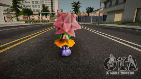 Sonic R Skin - Amy Rose para GTA San Andreas