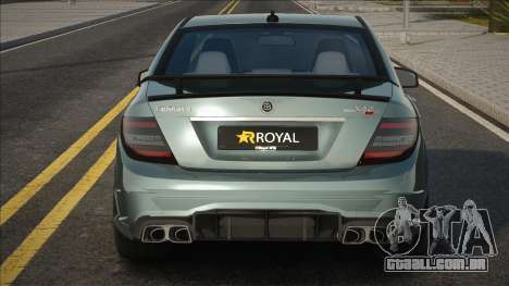 Mercedes-Benz C63 AMG Royal para GTA San Andreas