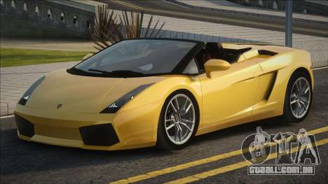 Lamborghini Gallardo Cab para GTA San Andreas