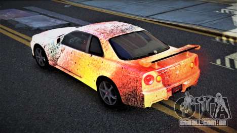 Nissan Skyline R34 PNZ S9 para GTA 4