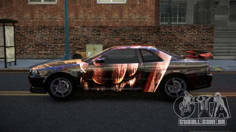 Nissan Skyline R34 PNZ S5 para GTA 4