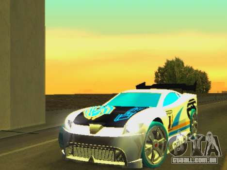 Power Rage de: Hot Wheels Acceleracers para GTA San Andreas