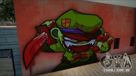 Mural Fliqpy Bloody para GTA San Andreas