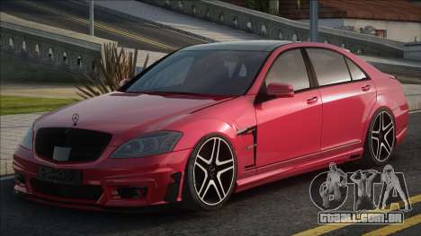 Mercedes-Benz S-Class w221 [Red] para GTA San Andreas