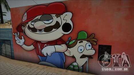 Mural Day Out Mario para GTA San Andreas