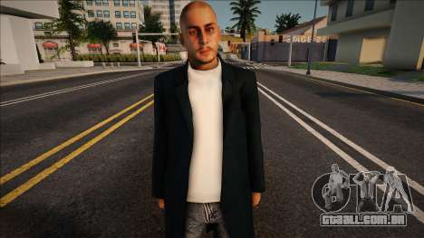 Um homem de capa de chuva para GTA San Andreas