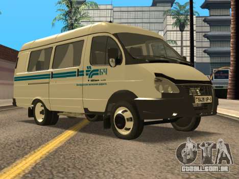 Gazelle 2705 Ferrovia Bielorrussa para GTA San Andreas