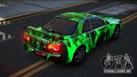 Nissan Skyline R34 PNZ S3 para GTA 4