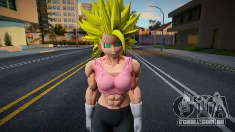 Bra (Universe 16) SSJ transformaciones v4 para GTA San Andreas