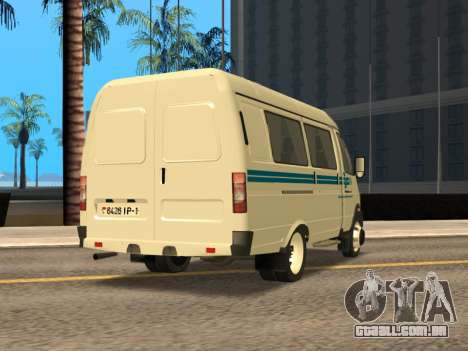 Gazelle 2705 Ferrovia Bielorrussa para GTA San Andreas