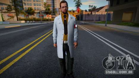 Cientista alemão o Científico aleman de Alekhine para GTA San Andreas