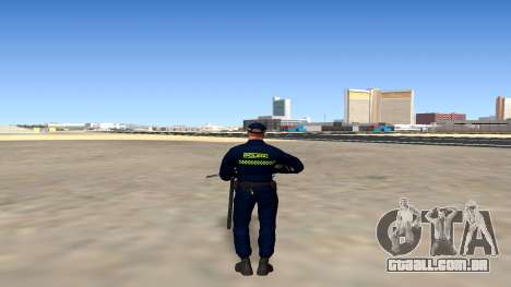 Patrulheiro da Polícia da Colômbia 2024 para GTA San Andreas