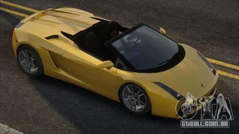 Lamborghini Gallardo Cabrio para GTA San Andreas