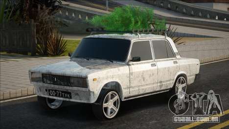 VAZ 2105 com uma árvore de Natal para GTA San Andreas