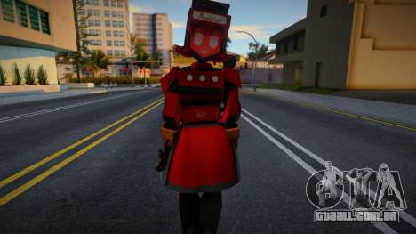 Lady Dispenser Red para GTA San Andreas