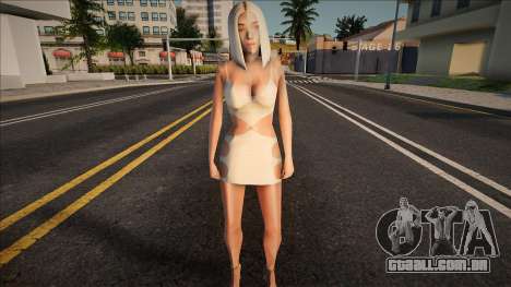 Loira sexy Irina para GTA San Andreas