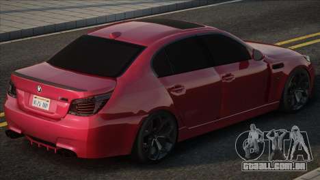 BMW M5 E60 Red para GTA San Andreas