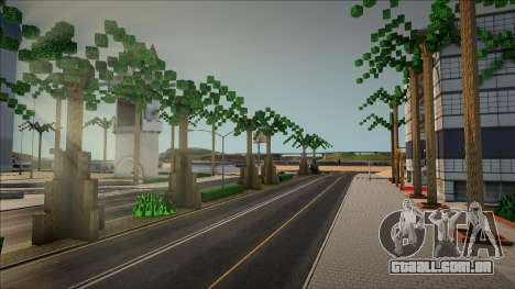 Minecraft Trees Mod para GTA San Andreas