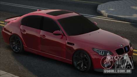 BMW M5 E60 Red para GTA San Andreas